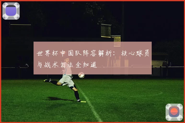 世界杯中国队阵容解析：核心球员与战术打法全知道