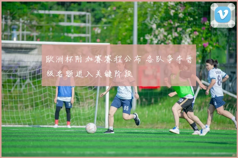 欧洲杯附加赛赛程公布 各队争夺晋级名额进入关键阶段