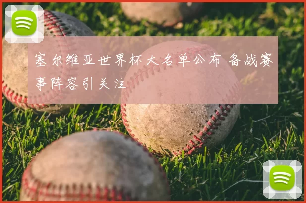 塞尔维亚世界杯大名单公布 备战赛事阵容引关注